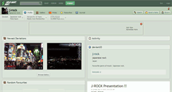 Desktop Screenshot of j-rock.deviantart.com