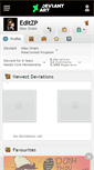 Mobile Screenshot of editzp.deviantart.com