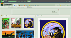 Desktop Screenshot of cheddarpaladin.deviantart.com