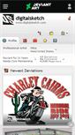 Mobile Screenshot of digitalsketch.deviantart.com
