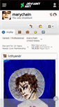 Mobile Screenshot of marychain.deviantart.com