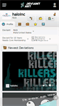 Mobile Screenshot of haloinc.deviantart.com