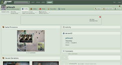 Desktop Screenshot of princuch.deviantart.com