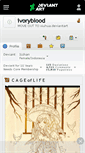 Mobile Screenshot of ivoryblood.deviantart.com