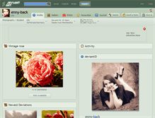 Tablet Screenshot of enny-back.deviantart.com