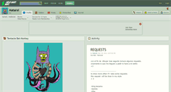 Desktop Screenshot of matarel.deviantart.com