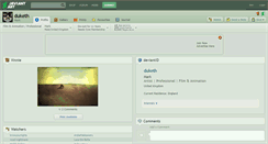Desktop Screenshot of duketh.deviantart.com