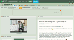 Desktop Screenshot of amilialongtail.deviantart.com