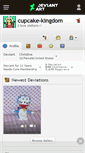 Mobile Screenshot of cupcake-kingdom.deviantart.com