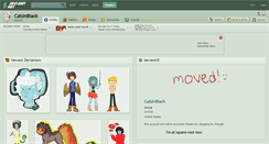 Desktop Screenshot of catsinblack.deviantart.com