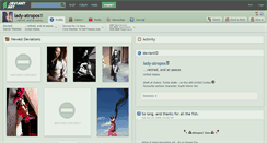 Desktop Screenshot of lady-atropos.deviantart.com