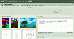 Desktop Screenshot of chihirostraycat.deviantart.com