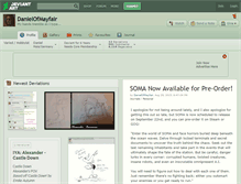 Tablet Screenshot of danielofmayfair.deviantart.com