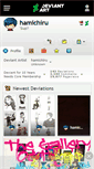 Mobile Screenshot of hamichiru.deviantart.com