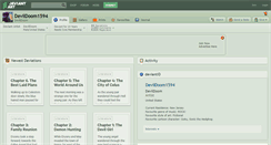 Desktop Screenshot of devildoom1594.deviantart.com