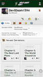 Mobile Screenshot of devildoom1594.deviantart.com
