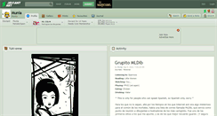 Desktop Screenshot of munia.deviantart.com