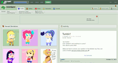 Desktop Screenshot of mnmkami.deviantart.com