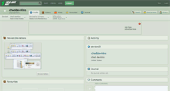 Desktop Screenshot of chaddawkins.deviantart.com
