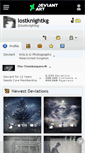 Mobile Screenshot of lostknightkg.deviantart.com