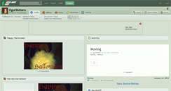Desktop Screenshot of ogurikoharu.deviantart.com