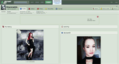 Desktop Screenshot of dracona666.deviantart.com