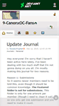 Mobile Screenshot of 9-canonxoc-fans.deviantart.com