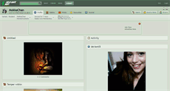 Desktop Screenshot of mokkachan.deviantart.com