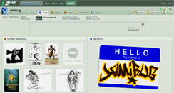 Desktop Screenshot of jamibug.deviantart.com