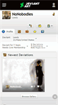 Mobile Screenshot of nonobodies.deviantart.com