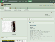 Tablet Screenshot of nonobodies.deviantart.com