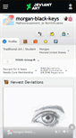 Mobile Screenshot of morgan-black-keys.deviantart.com