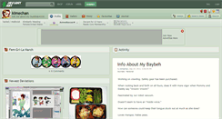 Desktop Screenshot of kimechan.deviantart.com