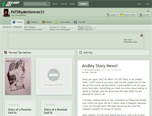 Tablet Screenshot of patdrydenforever21.deviantart.com