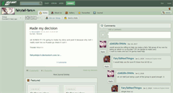 Desktop Screenshot of fairytail-fans.deviantart.com