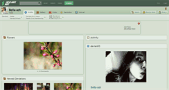 Desktop Screenshot of bella-ash.deviantart.com