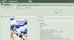 Desktop Screenshot of lezpezfez.deviantart.com