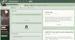 Desktop Screenshot of dccomicsshows.deviantart.com