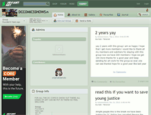 Tablet Screenshot of dccomicsshows.deviantart.com