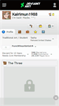 Mobile Screenshot of kairimun1988.deviantart.com