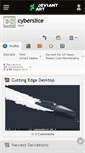 Mobile Screenshot of cyberslice.deviantart.com
