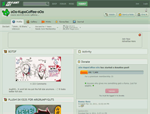 Tablet Screenshot of ooo-kupocoffee-ooo.deviantart.com