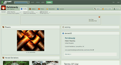 Desktop Screenshot of portnbrandy.deviantart.com