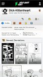 Mobile Screenshot of dick-kittenheart.deviantart.com