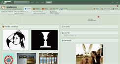 Desktop Screenshot of nicafemme.deviantart.com