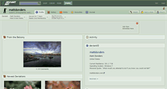 Desktop Screenshot of mattdonders.deviantart.com