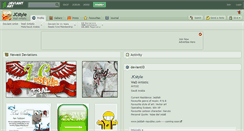 Desktop Screenshot of jcstyle.deviantart.com