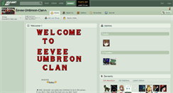Desktop Screenshot of eevee-umbreon-clan.deviantart.com