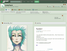 Tablet Screenshot of cintiatiemi.deviantart.com