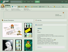 Tablet Screenshot of jirikira.deviantart.com